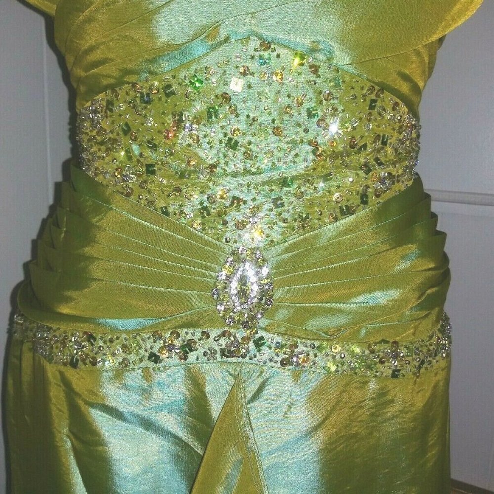 Tiffany Designs Christmas dress Embellished - Picture 5 of 12